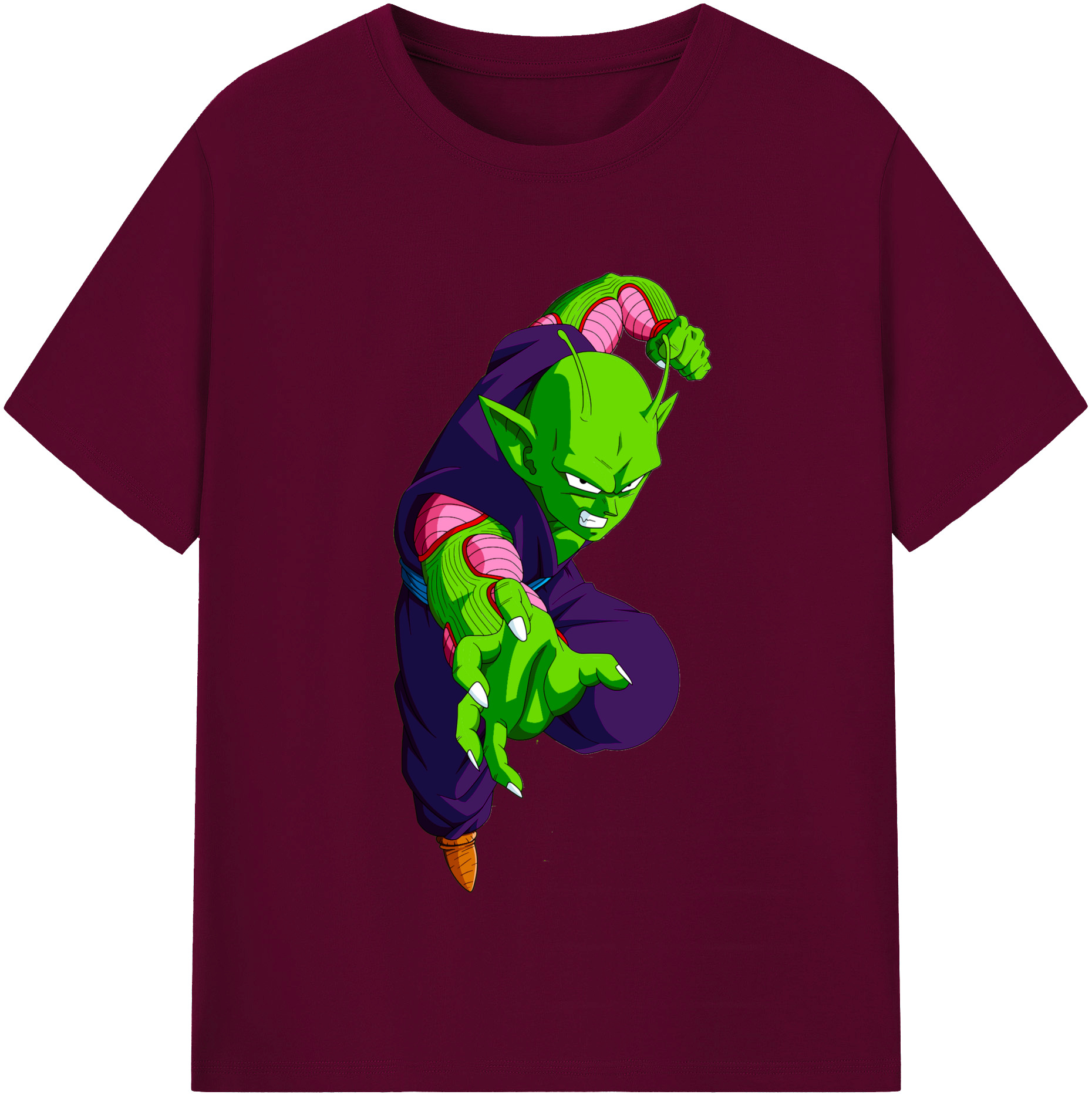 （画像用） ドラゴンボール ピッコロ DRAGON BALL Piccolo レディースカジュアルプリントTシャツ（綿100％）